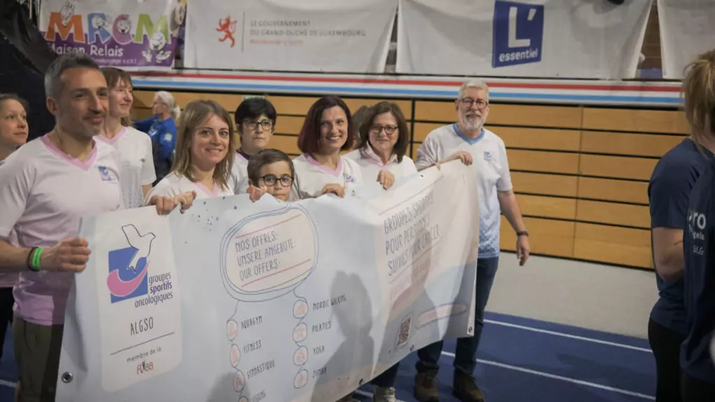 The ALGSO team at Relais pour la Vie 2025 Luxembourg