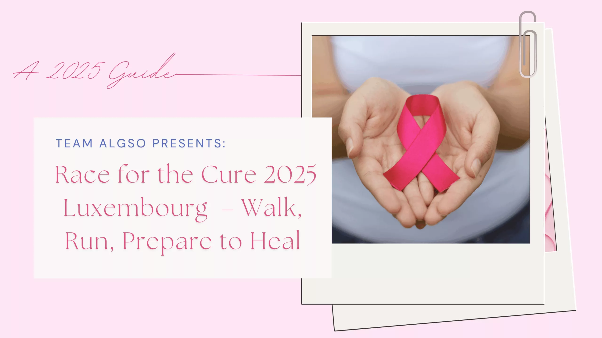 ALGSO Guide: Preparing for Race for the Cure 2025